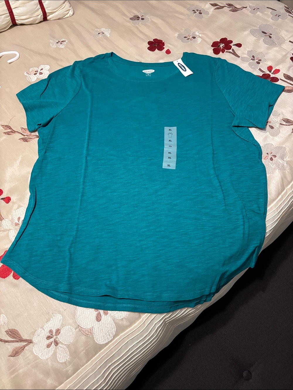 Old Navy Teal Crewneck Short Sleeve Tee